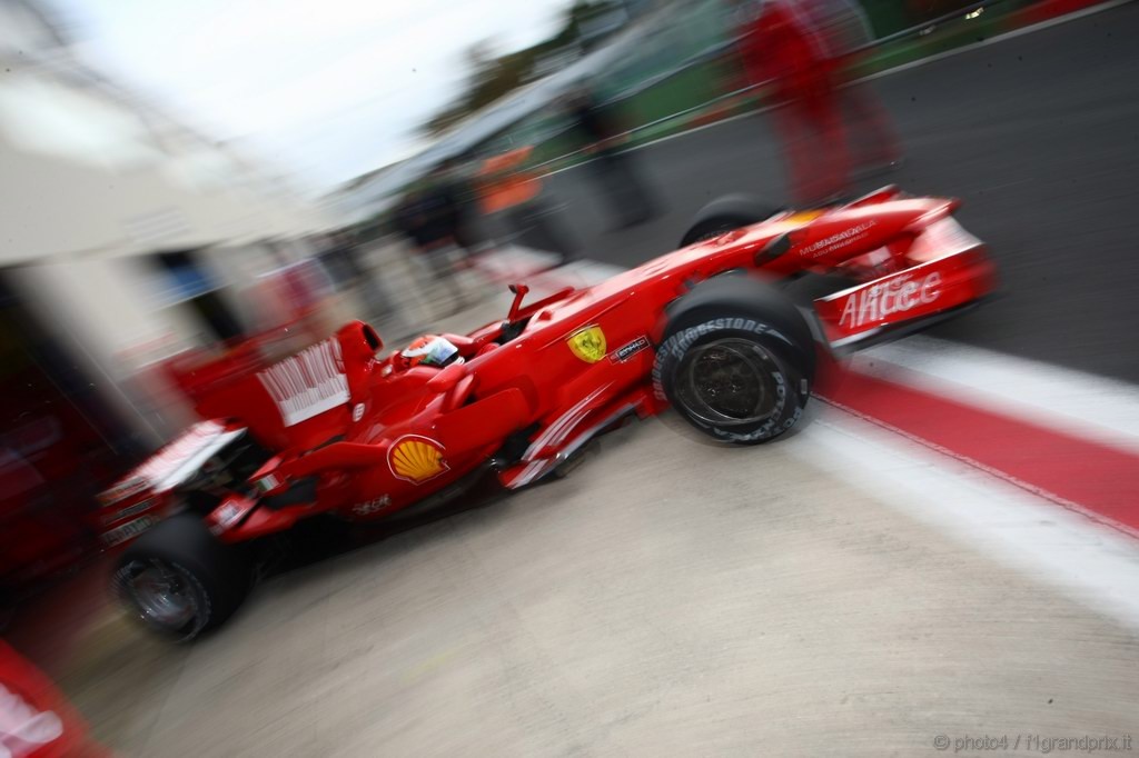 Test Ferrari F2008 Italian F3 Drivers Vallelunga